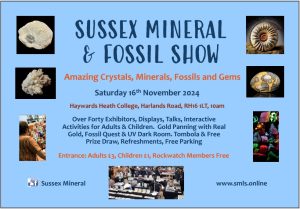 Sussex Mineral and Fossil Show