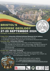 Geologists' Association Annual Conference 2024 poster