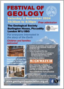 Festival of Geology 2024 Poster