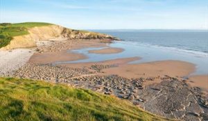 Ogmore Beach, Vale of Glamorgan, Wales.